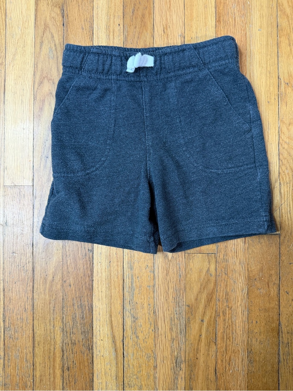 Cat & Jack 2T Charcoal Knit Pull-On Shorts